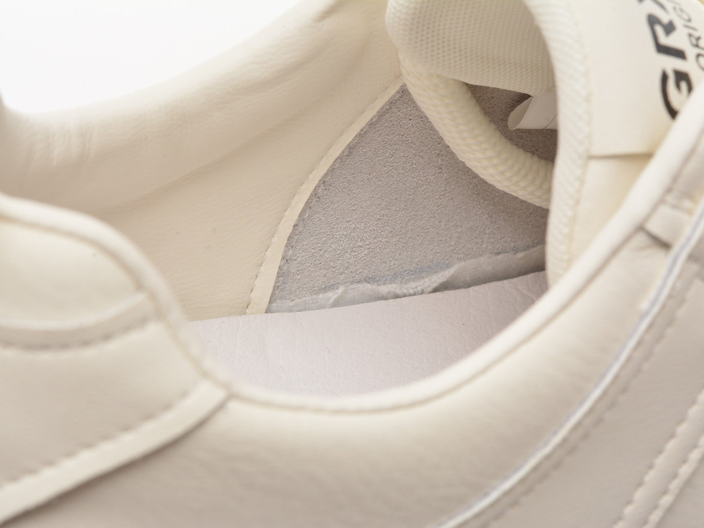 Pantofi sport gryxo albi, 1701, din piele naturala