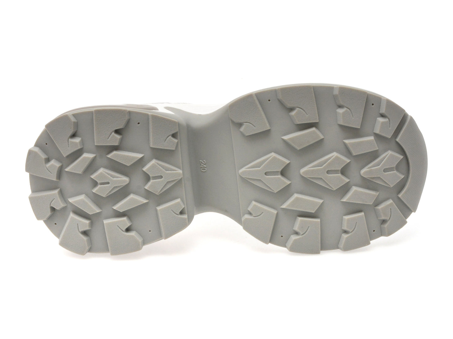 Pantofi sport gryxo argintii, 1199, din material textil