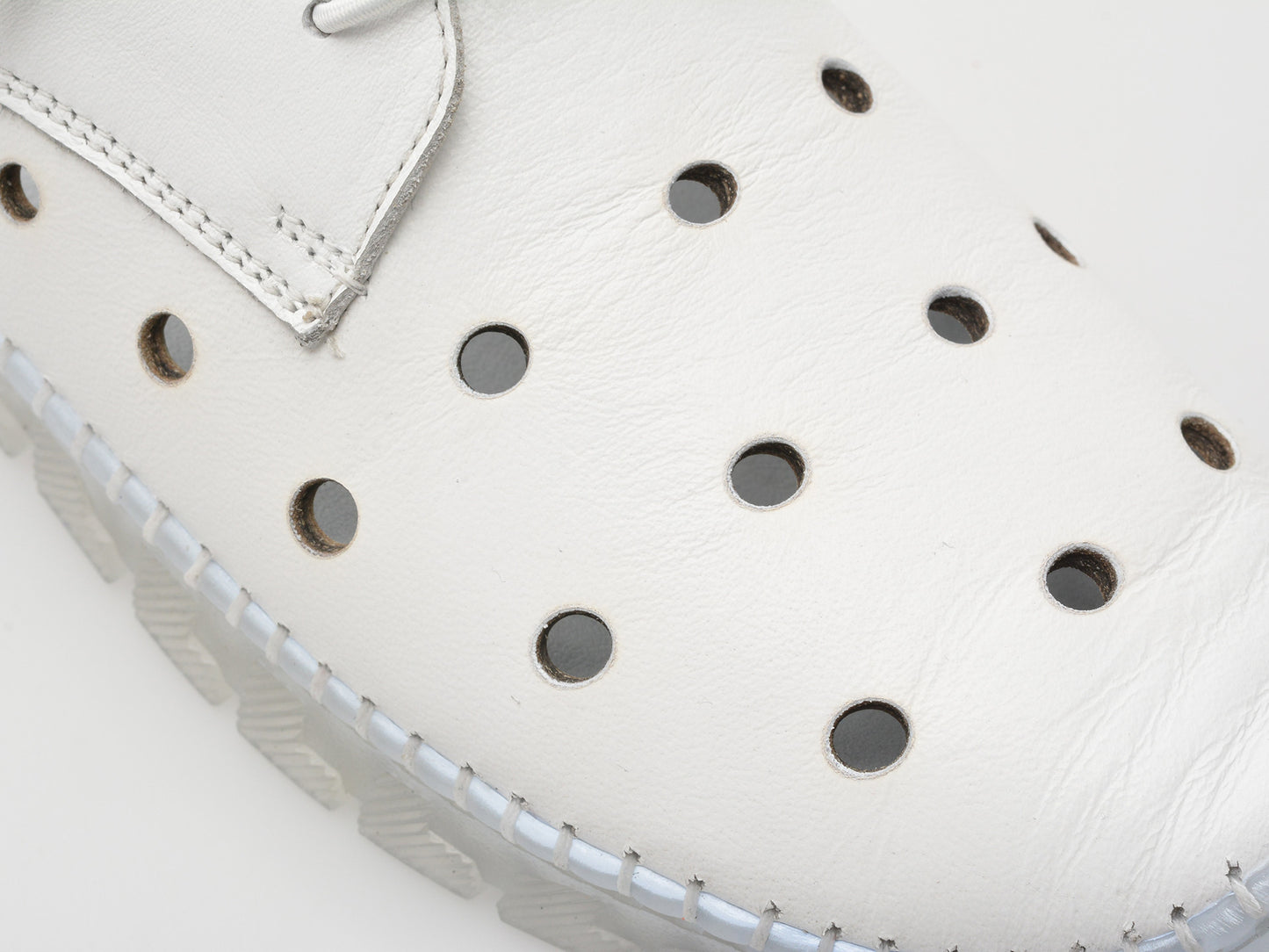 Pantofi gryxo albi, MN8006, din piele naturala