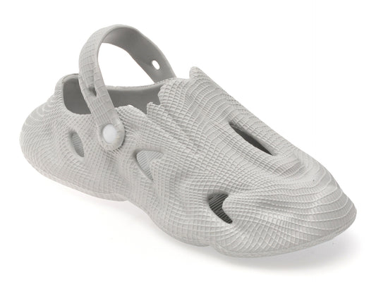 Papuci gryxo gri, YD1001, din pvc