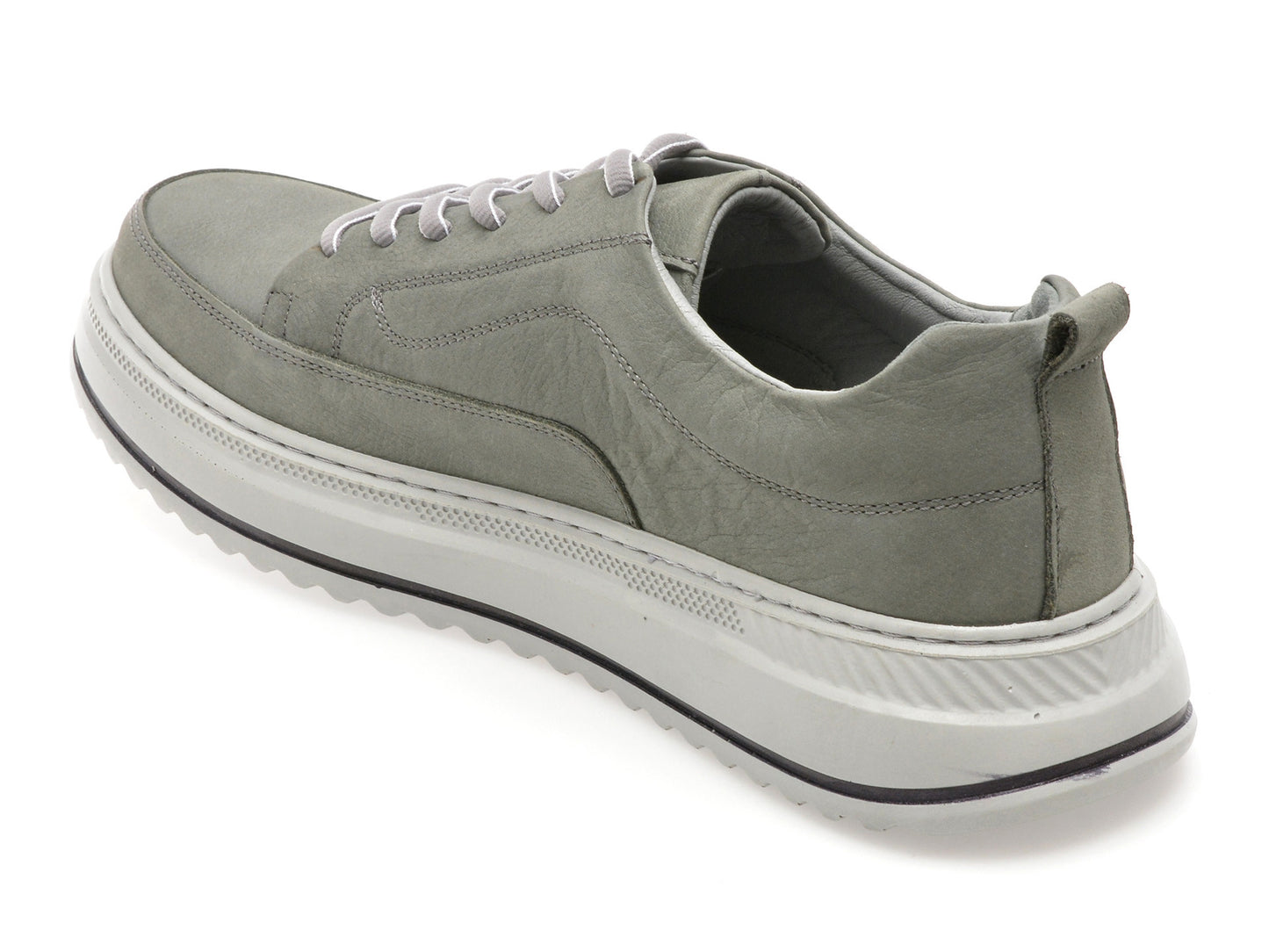 Pantofi sport gryxo negri, BS4150, din piele naturala