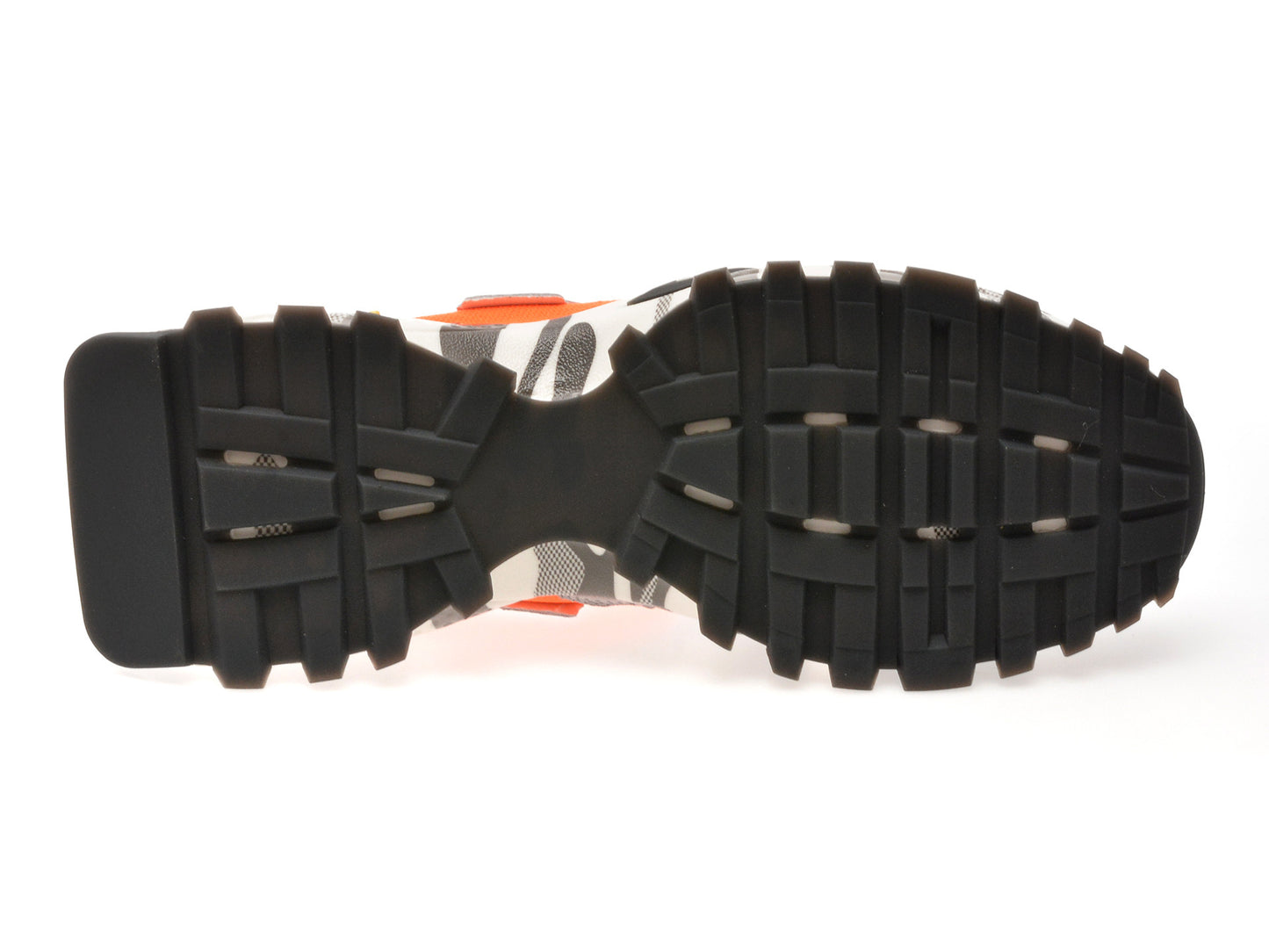 Pantofi sport gryxo portocalii, 18159, din material textil