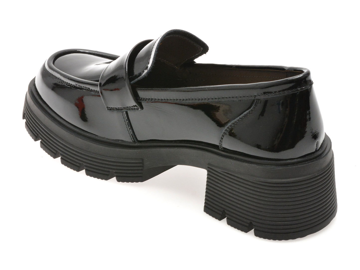 Mocasini gryxo negri, 88178, din piele naturala