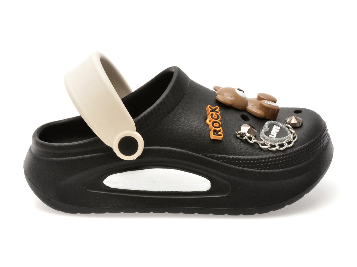 Papuci gryxo albi, 258, din pvc