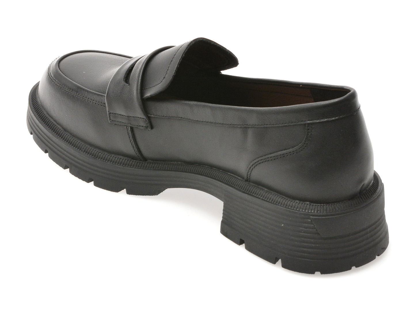 Mocasini gryxo bleumarin, 18079, din piele naturala lacuita