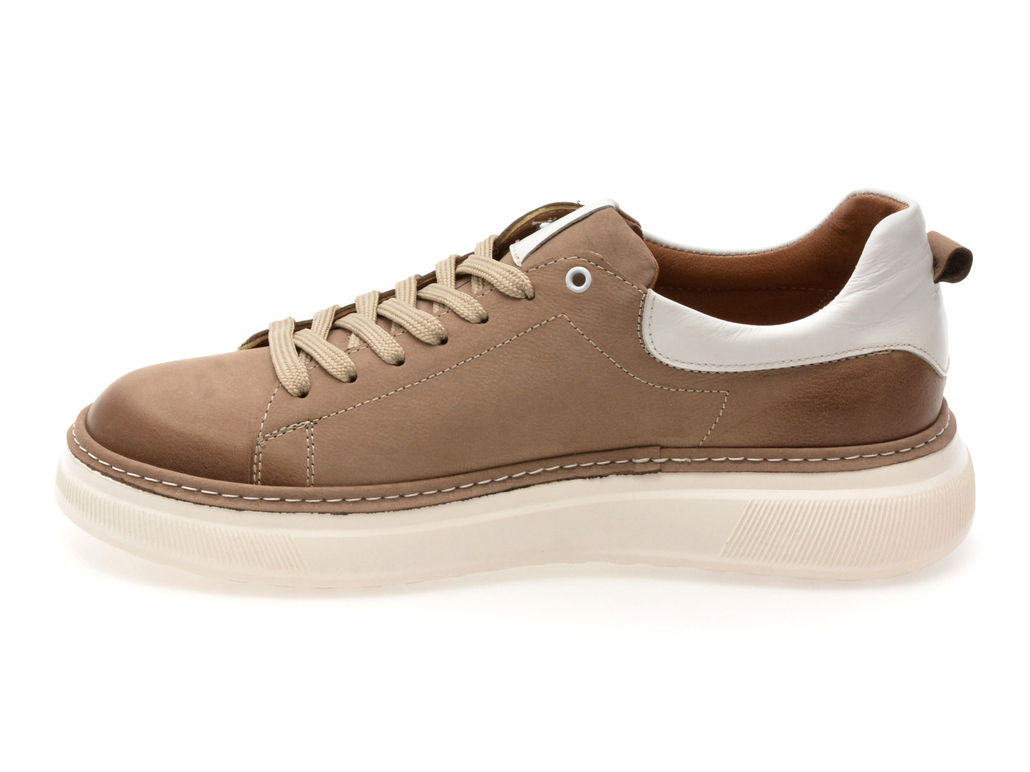 Pantofi sport gryxo gri, TRL57, din nabuc