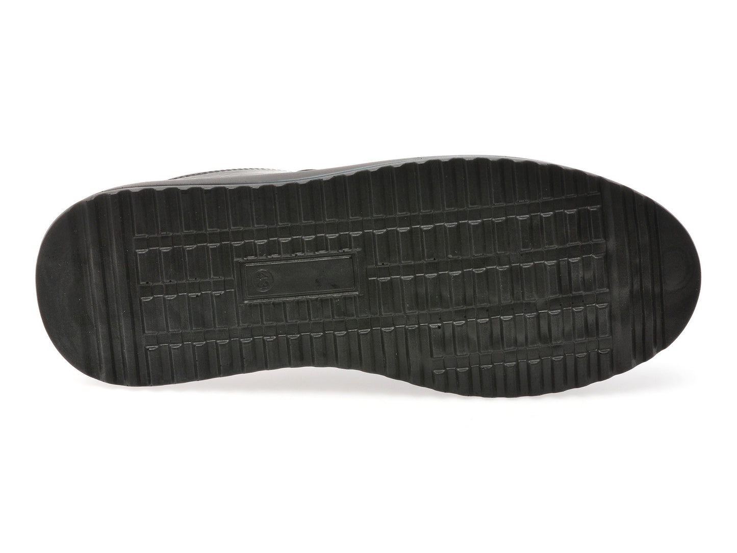Pantofi sport gryxo negri, BS4150, din piele naturala