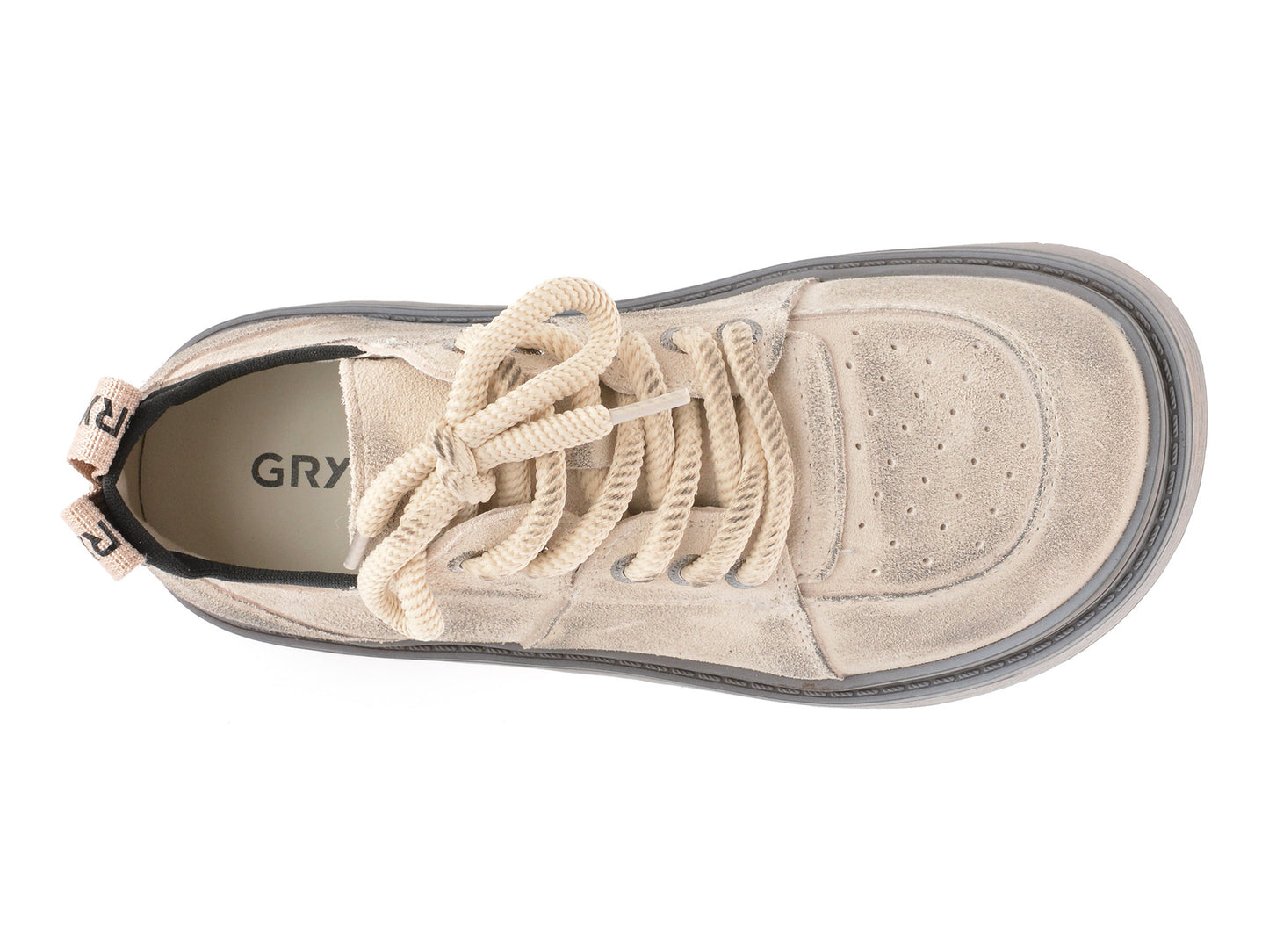 Pantofi sport gryxo rosii, 10221, din piele intoarsa