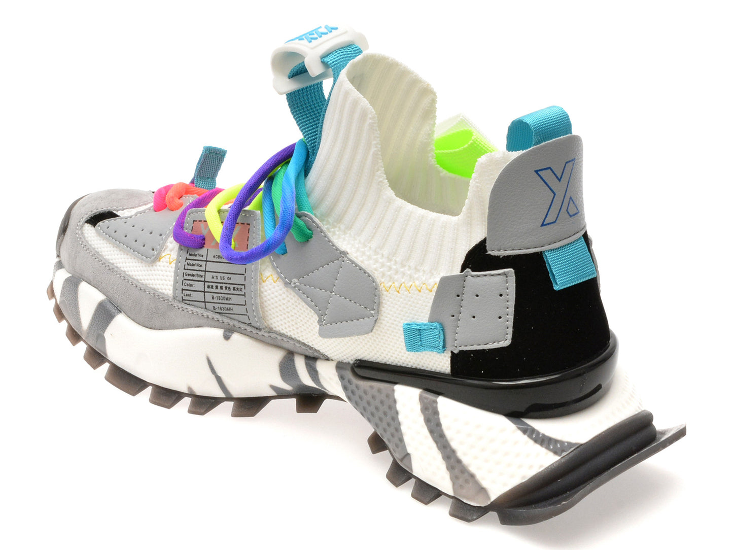 Pantofi sport gryxo portocalii, 18159, din material textil