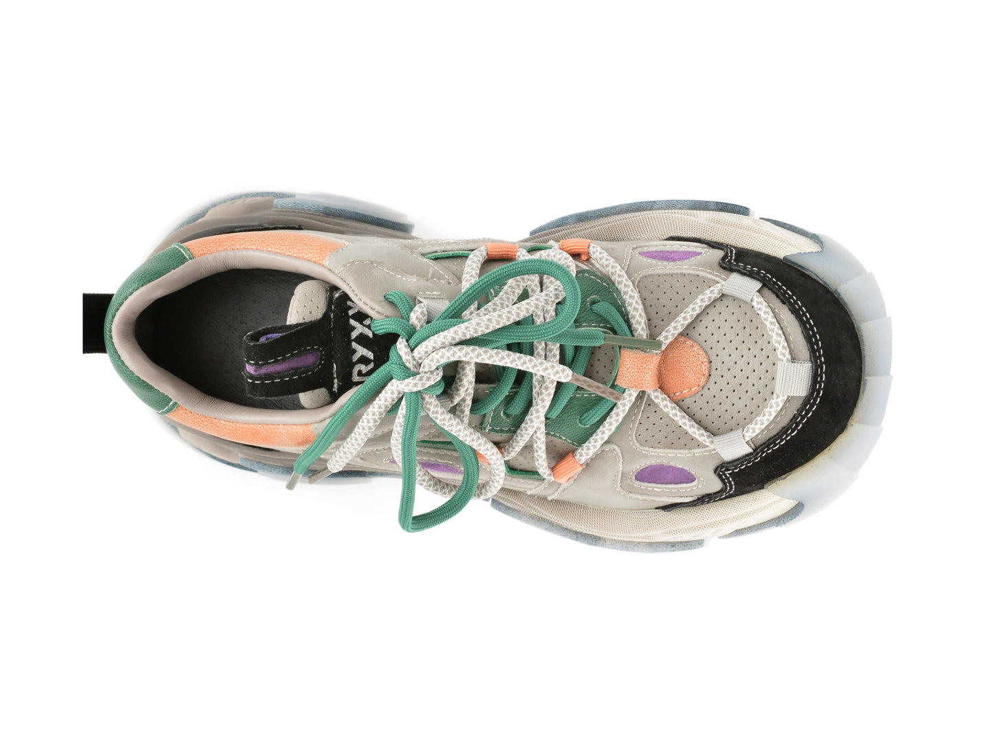 Pantofi sport gryxo gri, 6968, din piele naturala