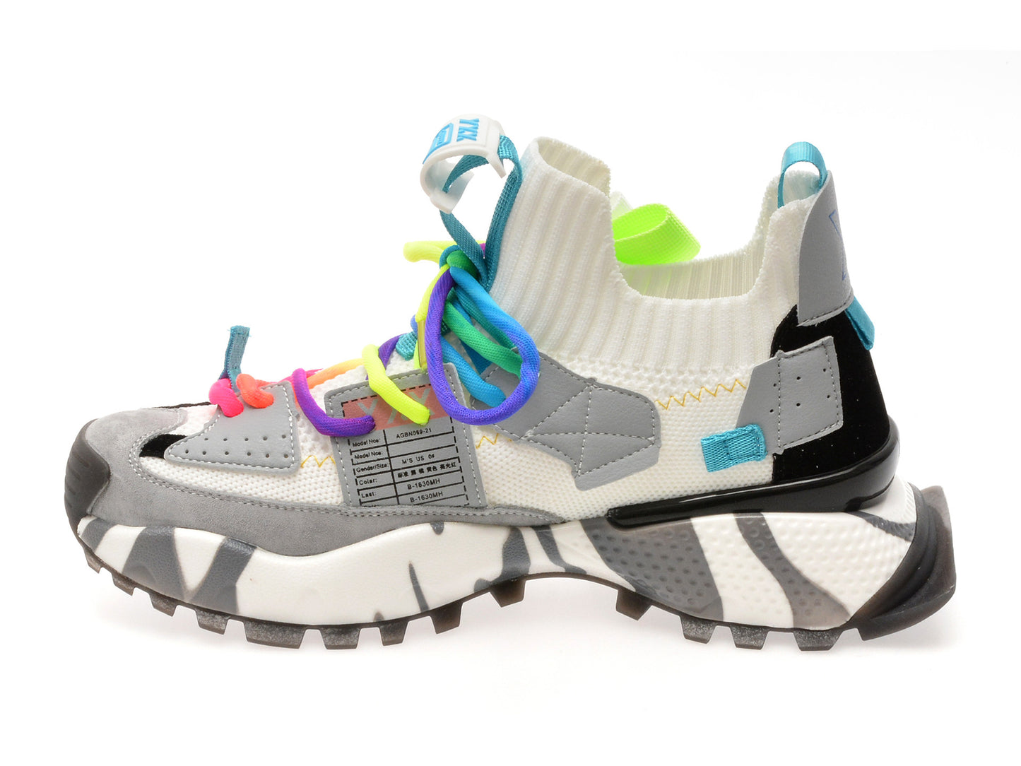 Pantofi sport gryxo portocalii, 18159, din material textil