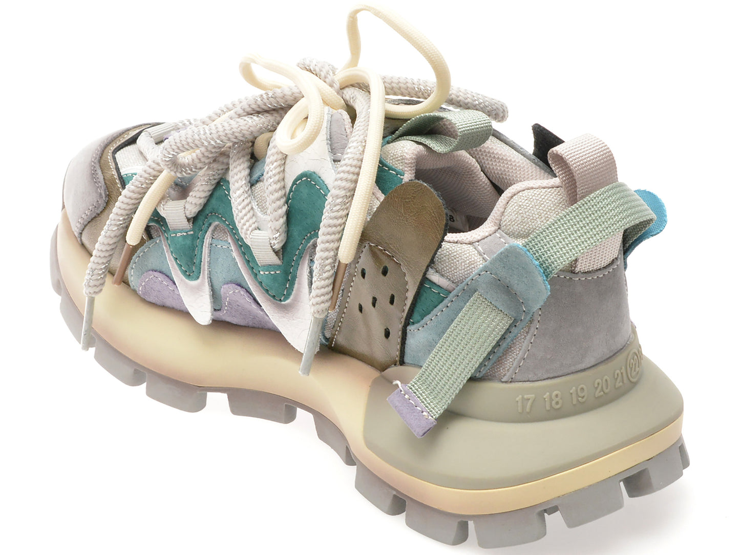 Pantofi sport gryxo gri, 18191, din material textil