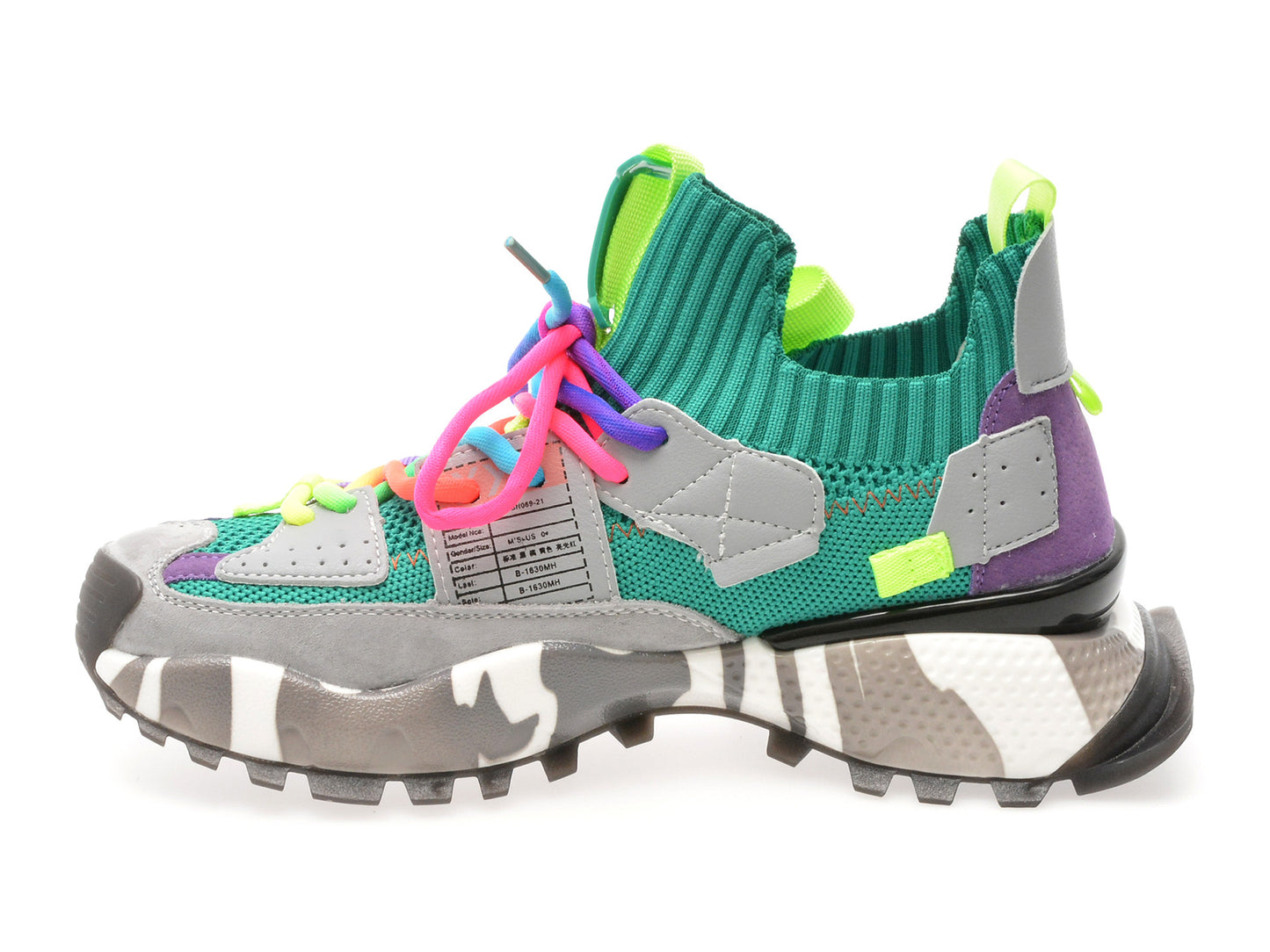 Pantofi sport gryxo portocalii, 18159, din material textil
