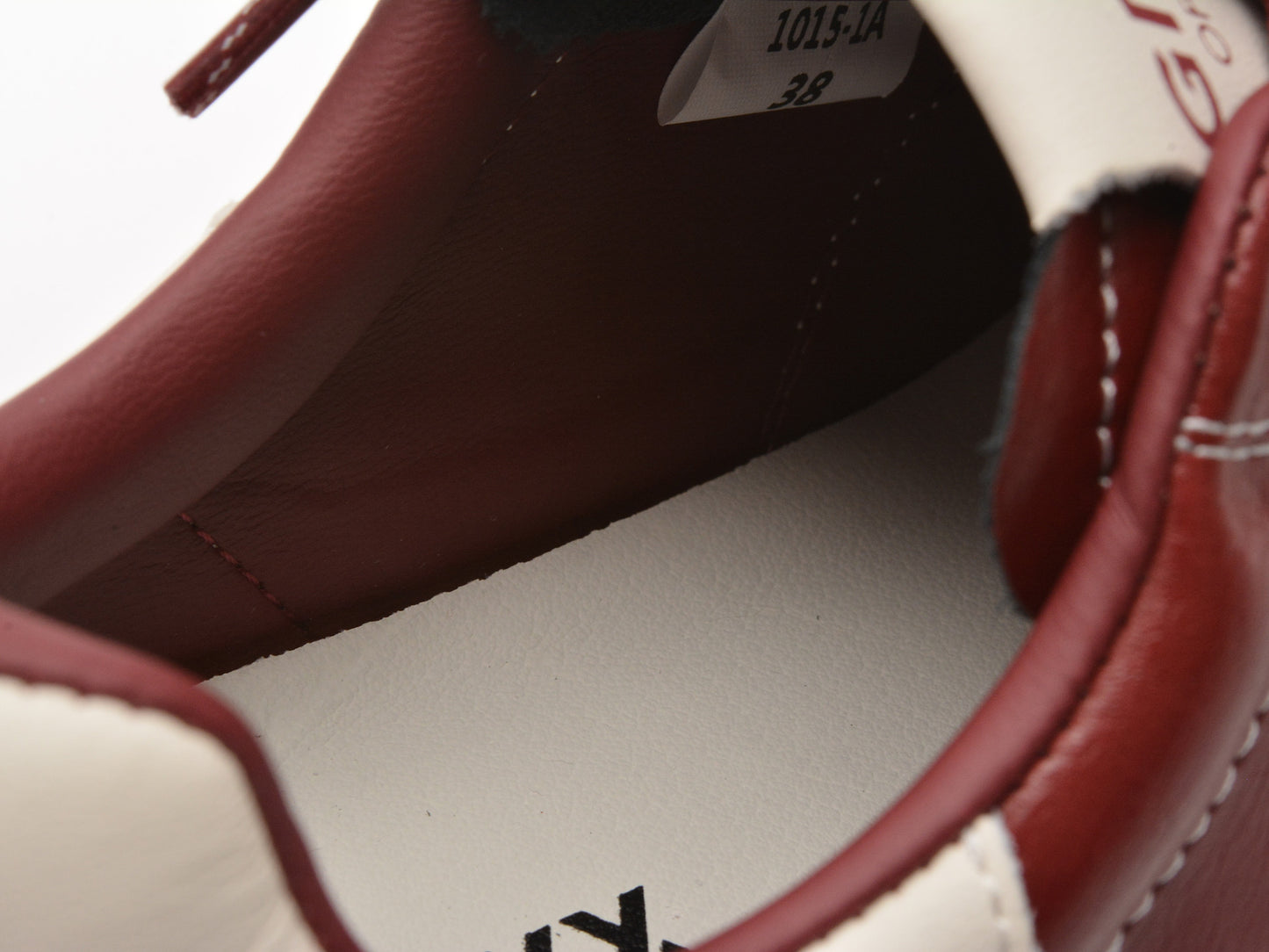 Pantofi sport gryxo rosii, 10151, din piele naturala