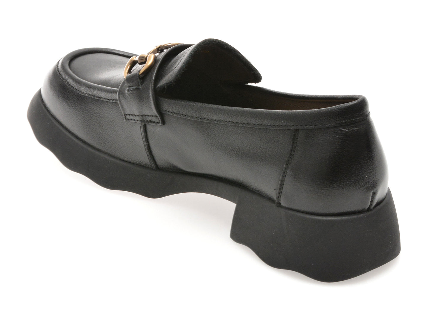 Mocasini gryxo negri, 8568, din piele naturala