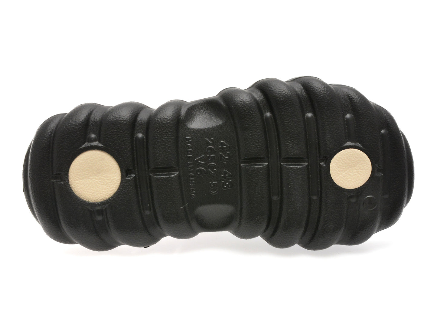 Papuci gryxo negri, V6, din pvc