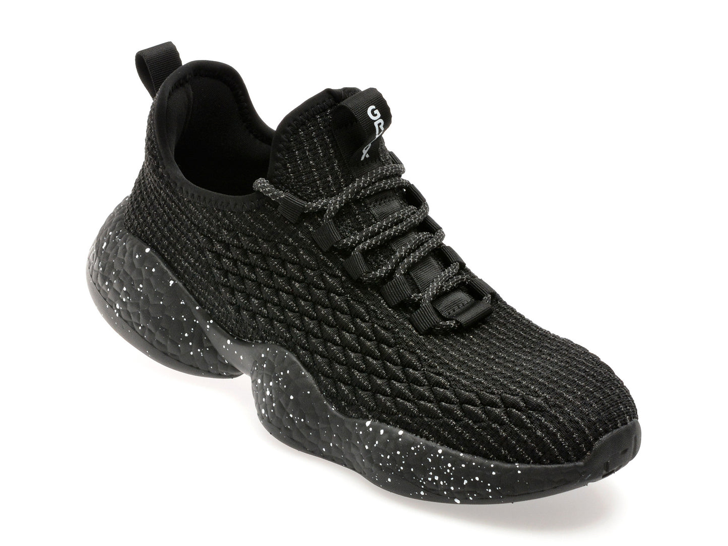 Pantofi sport gryxo negri, A85238, din material textil