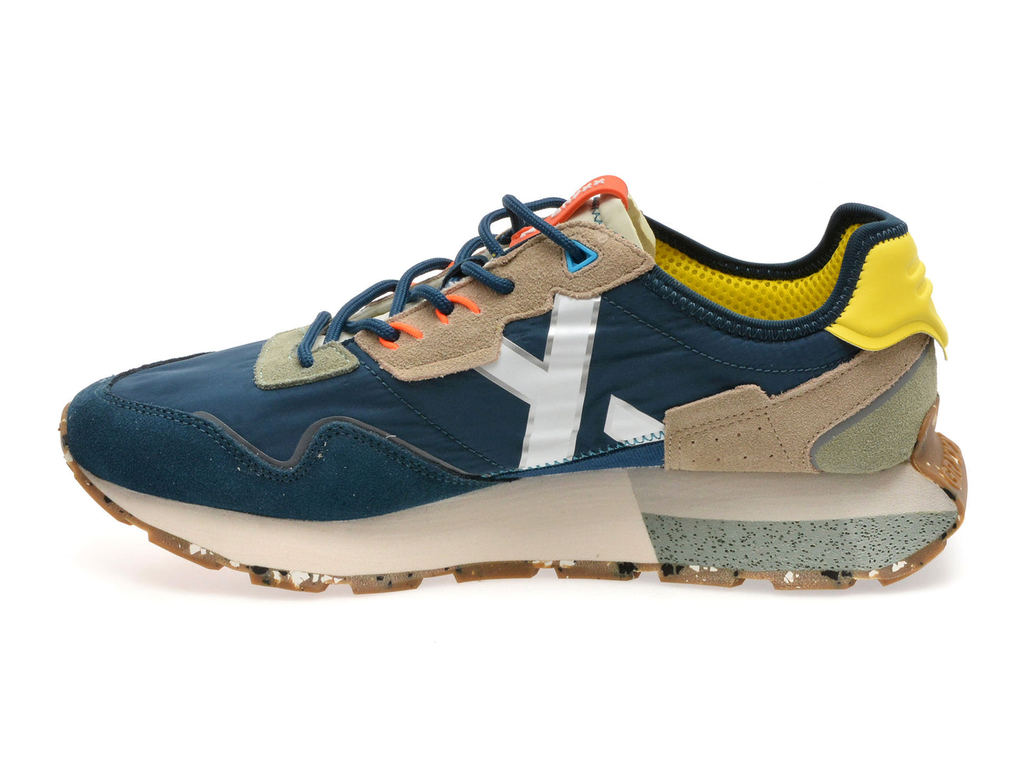 Pantofi sport gryxo bleumarin, 40061M, din material textil