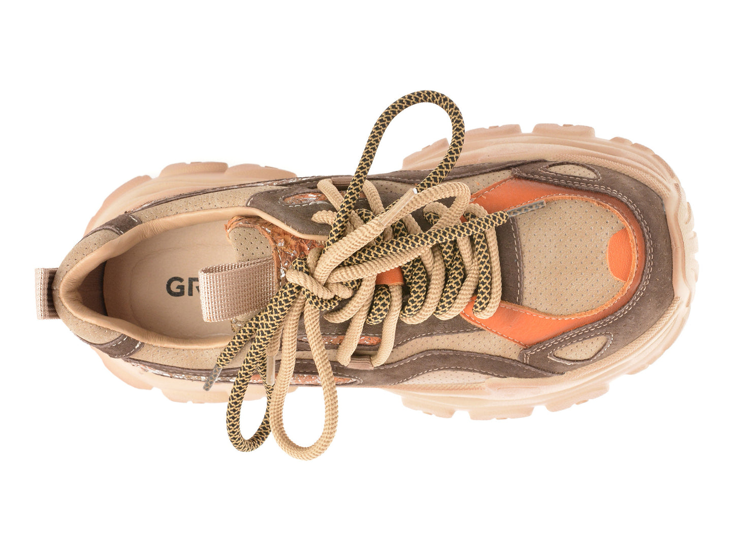 Pantofi sport gryxo maro, Y2923, din piele naturala