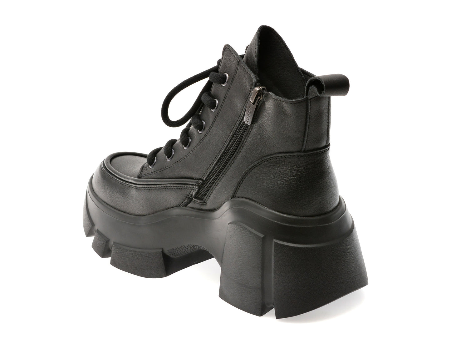 Ghete gryxo negre, 68216, din piele naturala