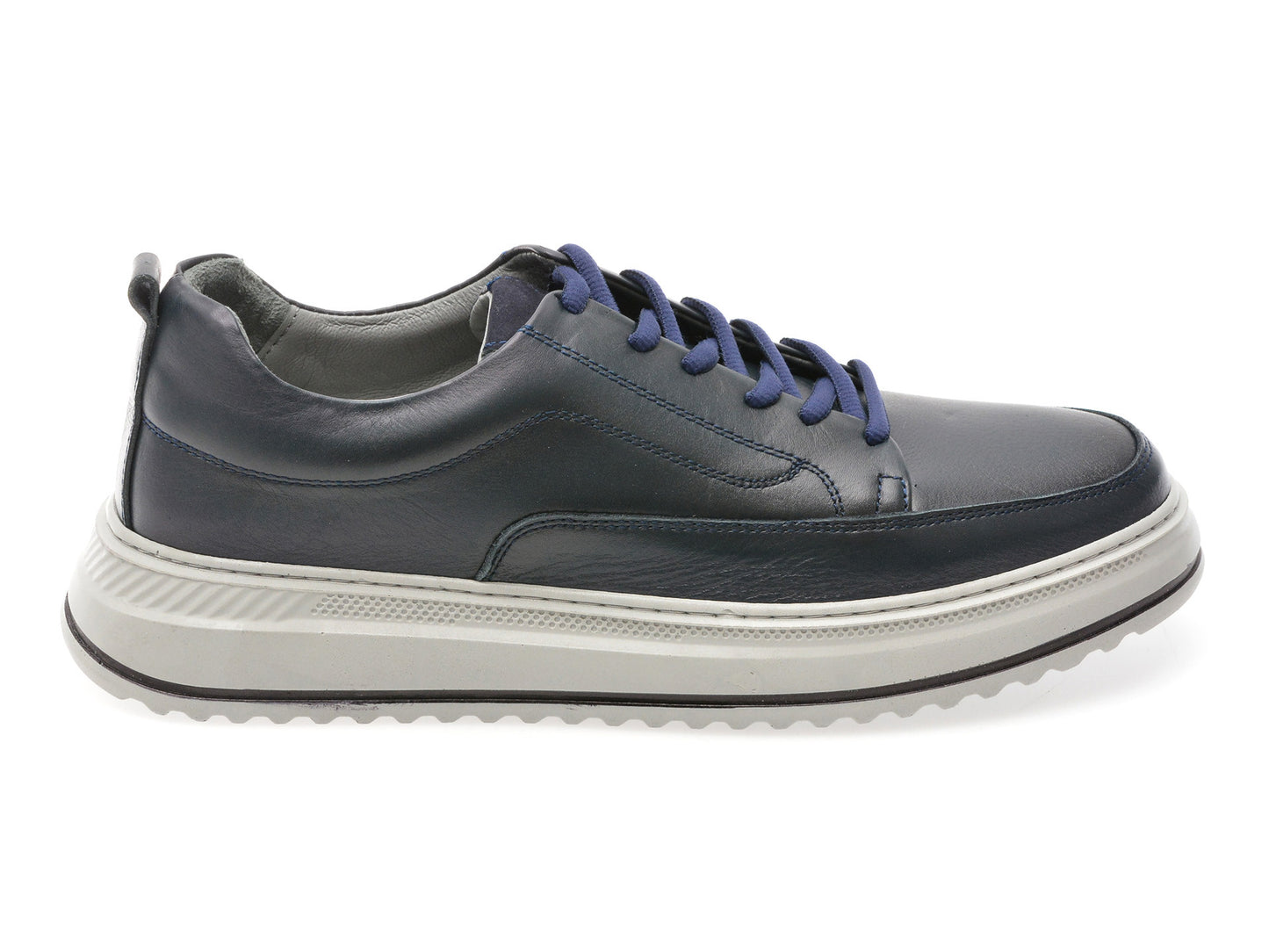 Pantofi sport gryxo negri, BS4150, din piele naturala