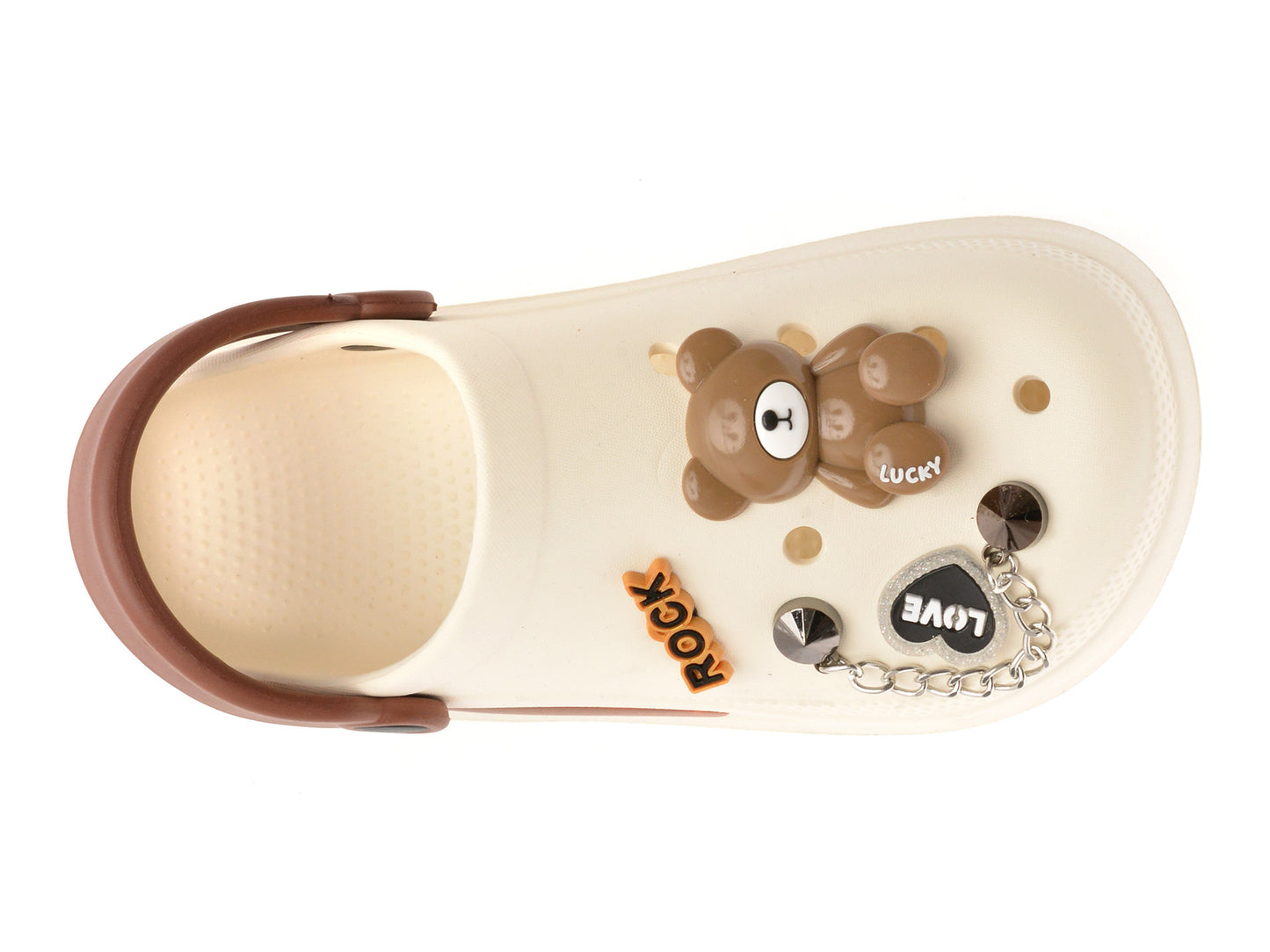 Papuci gryxo albi, 258, din pvc