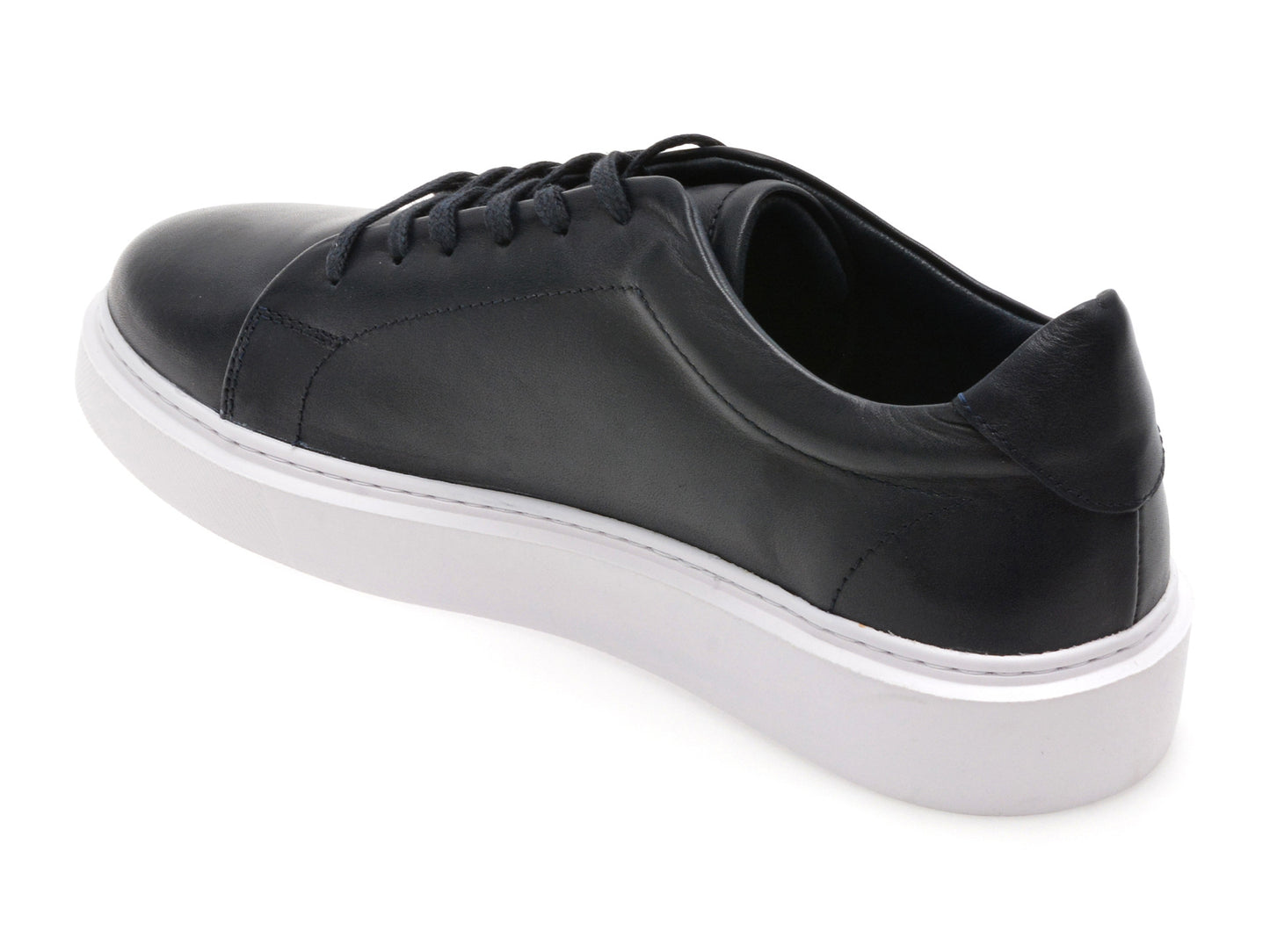 Pantofi sport gryxo albi, M7162, din piele naturala