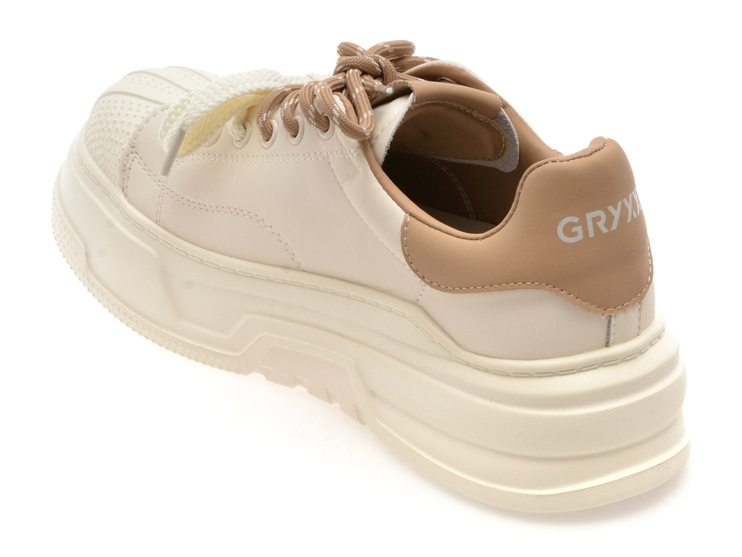 Pantofi sport gryxo rosii, 10151, din piele naturala