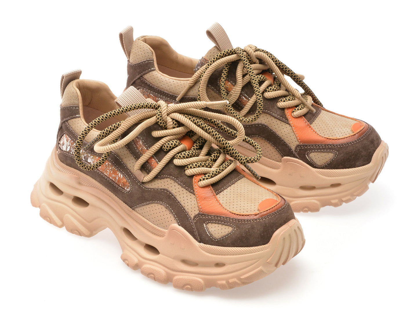Pantofi sport gryxo maro, Y2923, din piele naturala