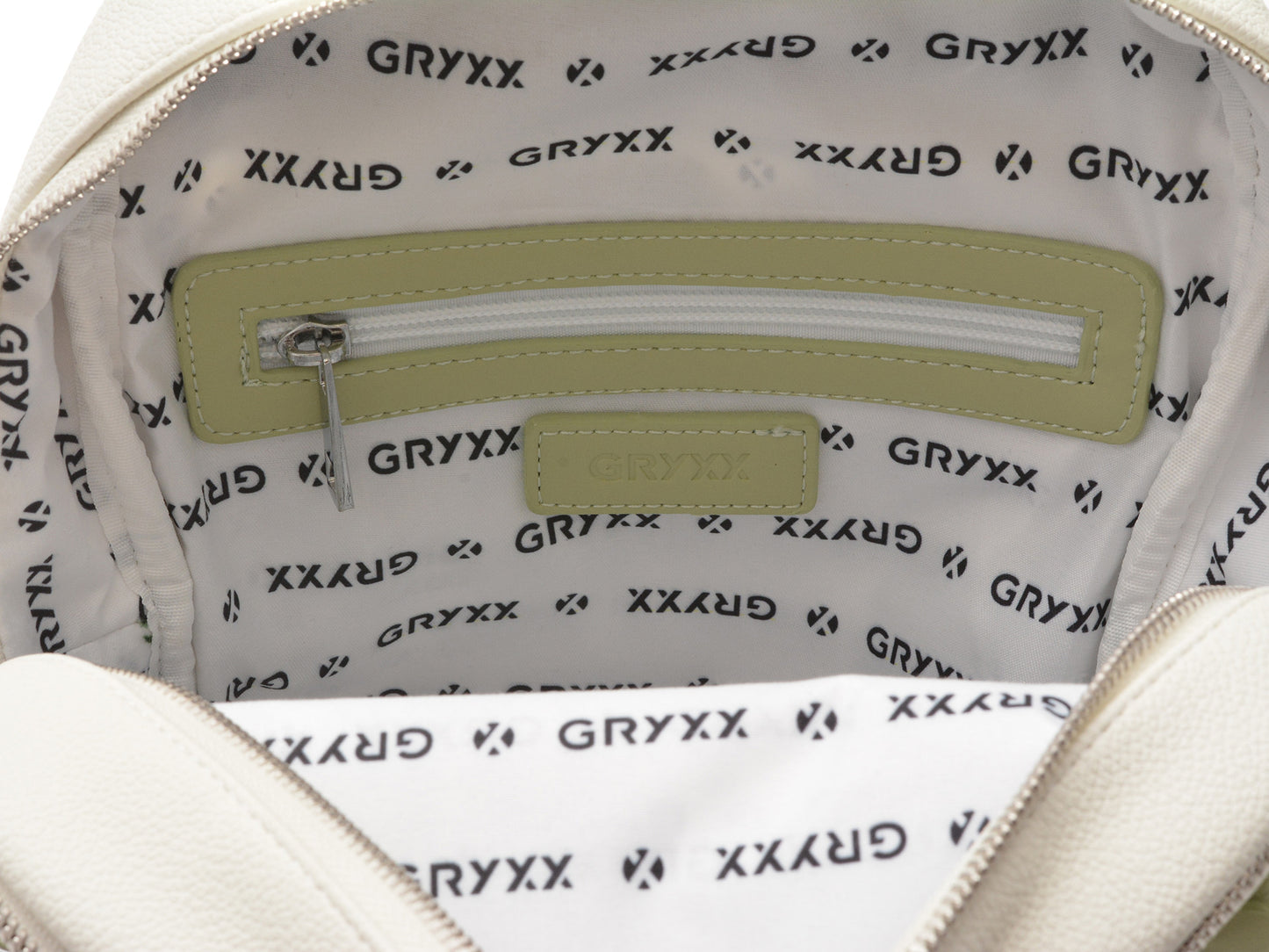 Rucsac gryxo verde, 4077, din piele ecologica