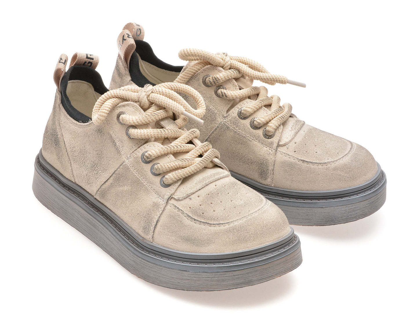 Pantofi sport gryxo rosii, 10221, din piele intoarsa