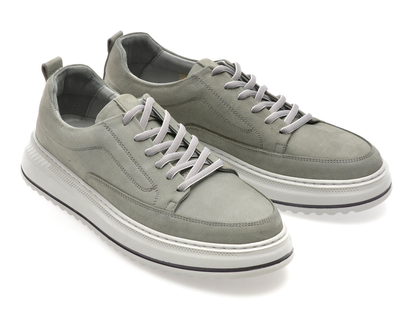 Pantofi sport gryxo negri, BS4150, din piele naturala