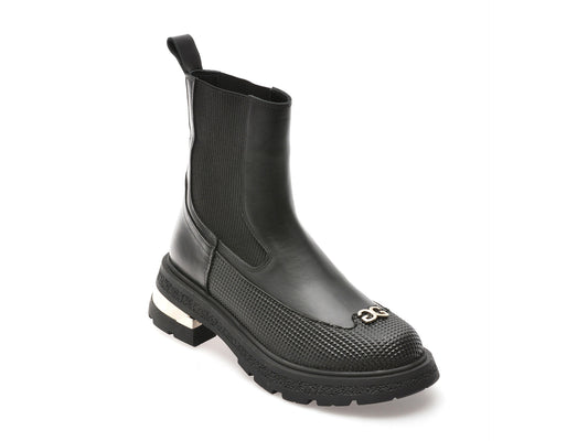 Ghete  gryxo negre, 3154162, din piele naturala