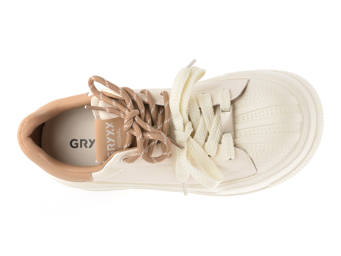 Pantofi sport gryxo rosii, 10151, din piele naturala