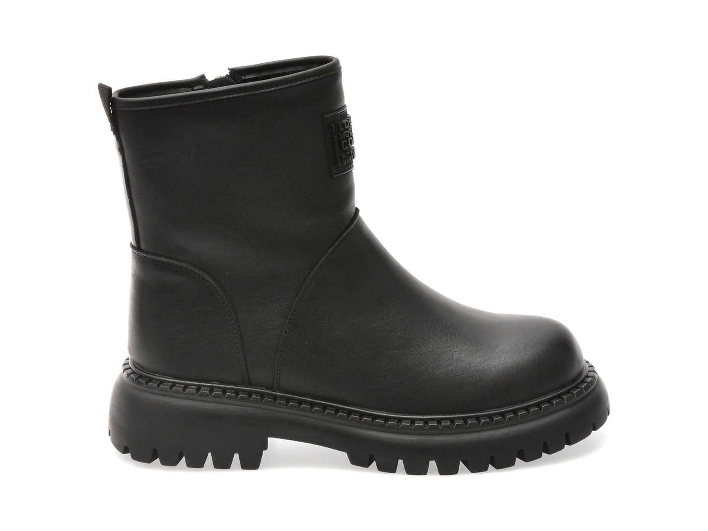 Ghete gryxo negre, 805320, din piele naturala