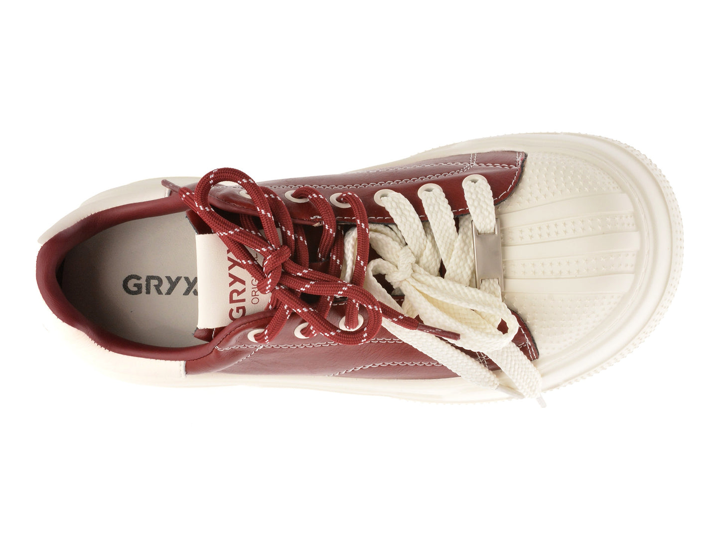 Pantofi sport gryxo rosii, 10151, din piele naturala