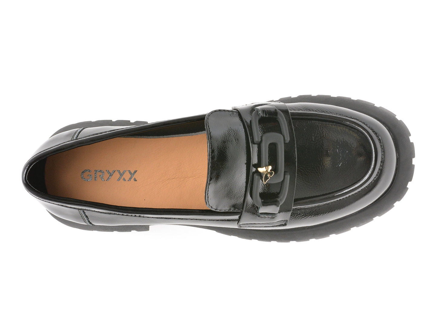 Mocasini gryxo gri, V856G45, din piele intoarsa