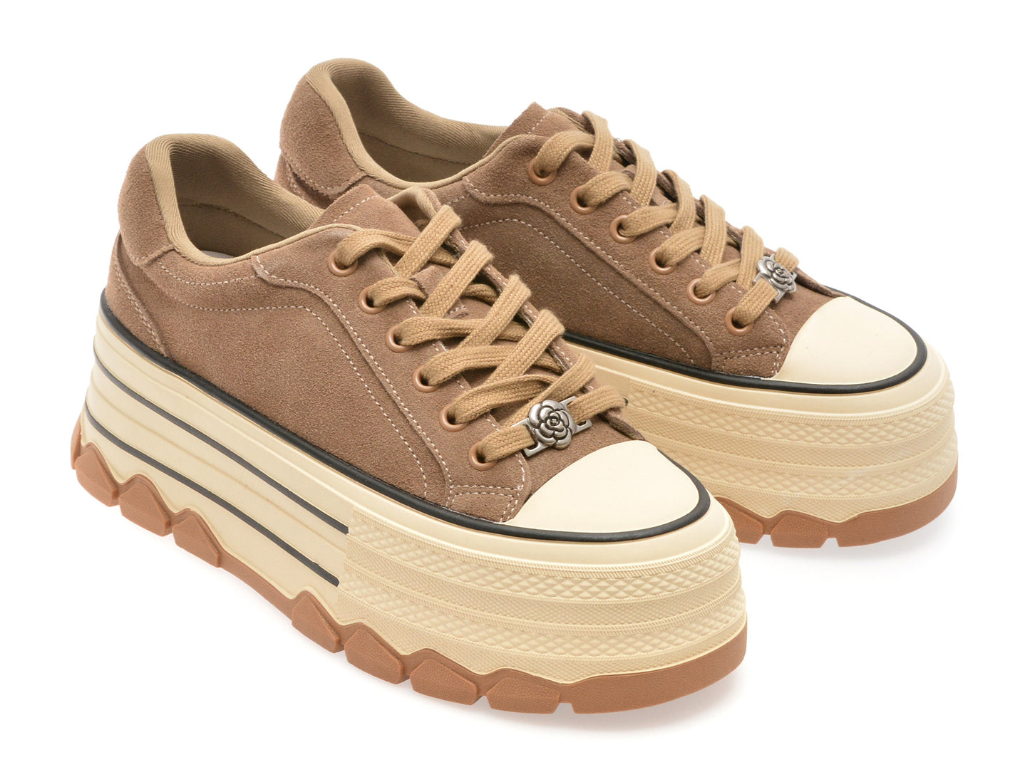 Pantofi sport gryxo gri, 1291, din piele intoarsa