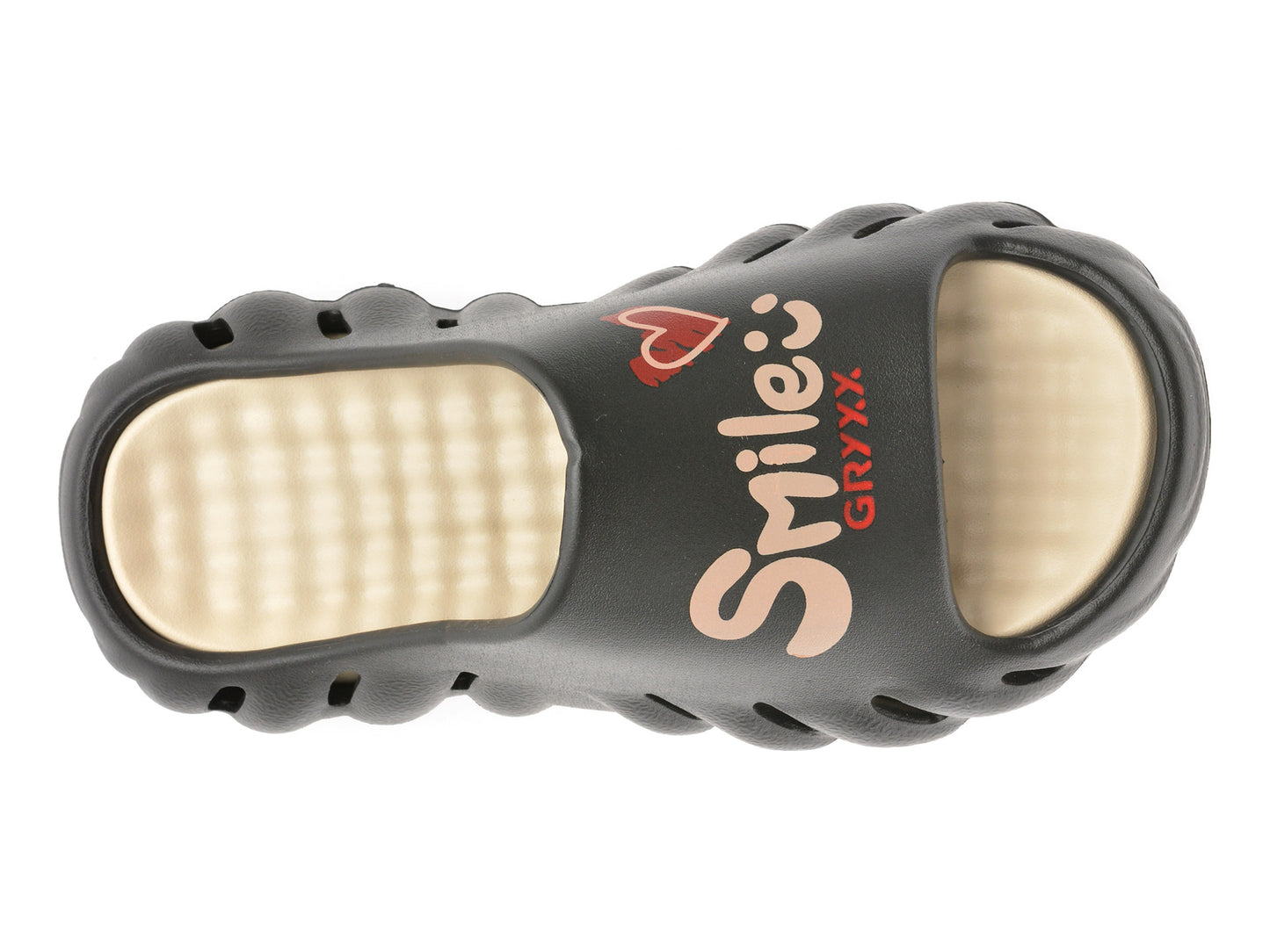 Papuci gryxo negri, V6, din pvc