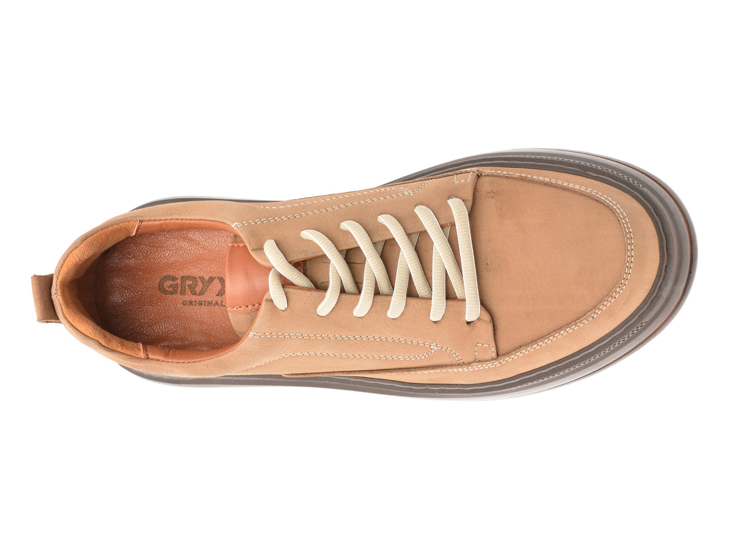 Pantofi sport gryxo negri, BS4150, din piele naturala
