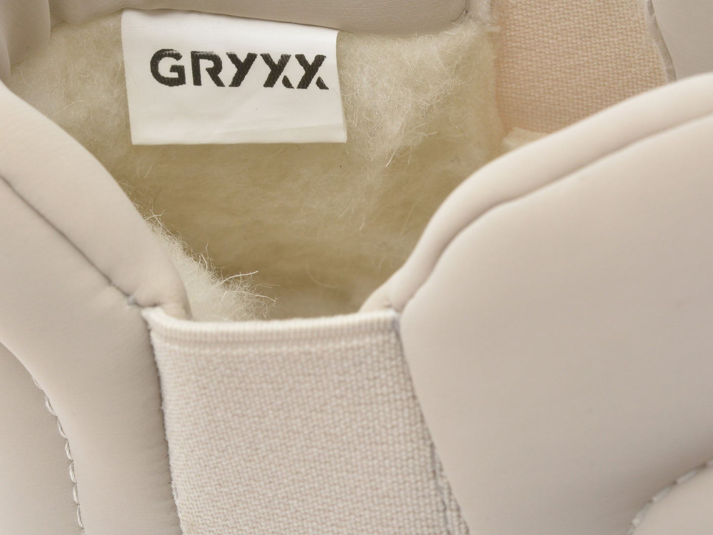 Ghete gryxo gri, 80812, din material textil