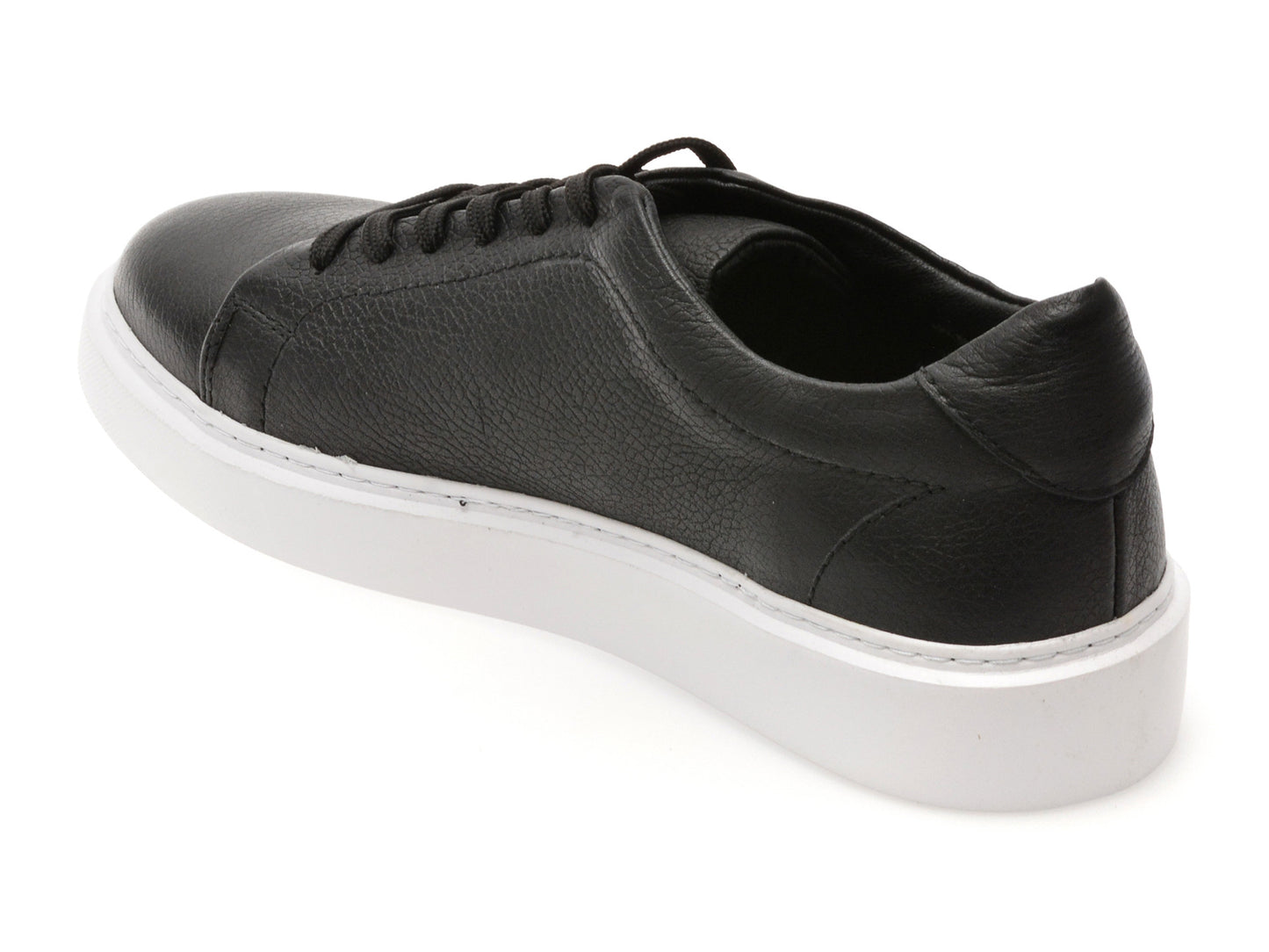 Pantofi sport gryxo albi, M7162, din piele naturala
