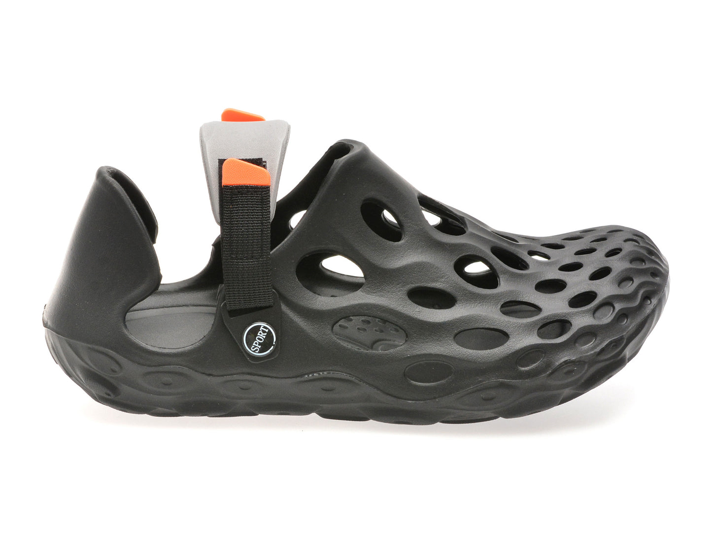 Papuci gryxo negri, 868M, din pvc