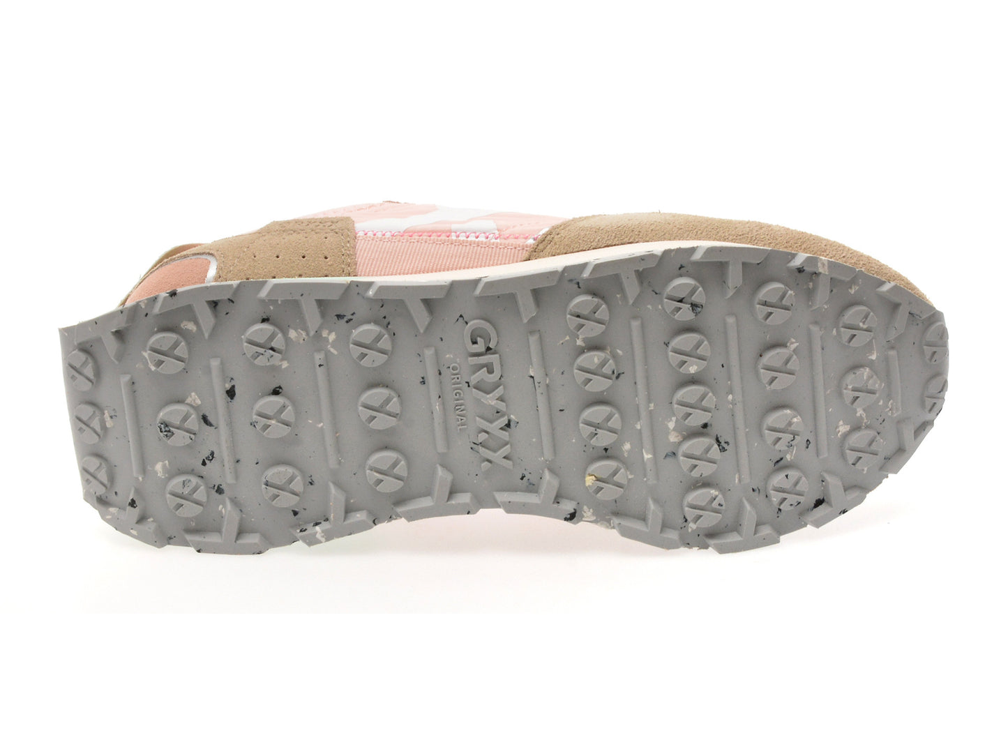 Pantofi sport gryxo albi, 40061W, din material textil