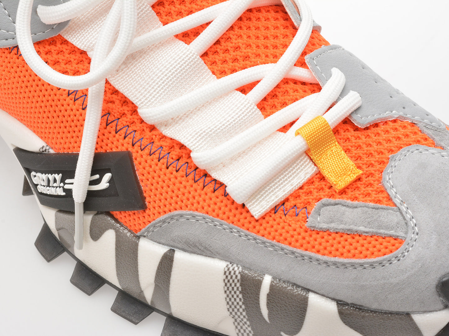 Pantofi sport gryxo portocalii, 18159, din material textil