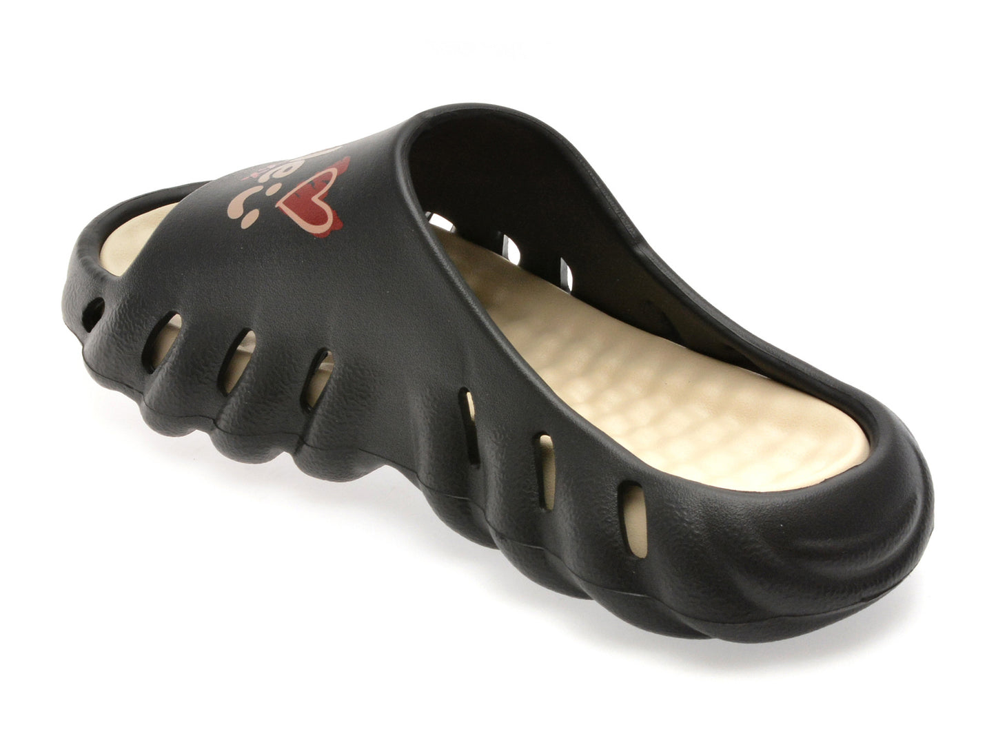 Papuci gryxo negri, V6, din pvc