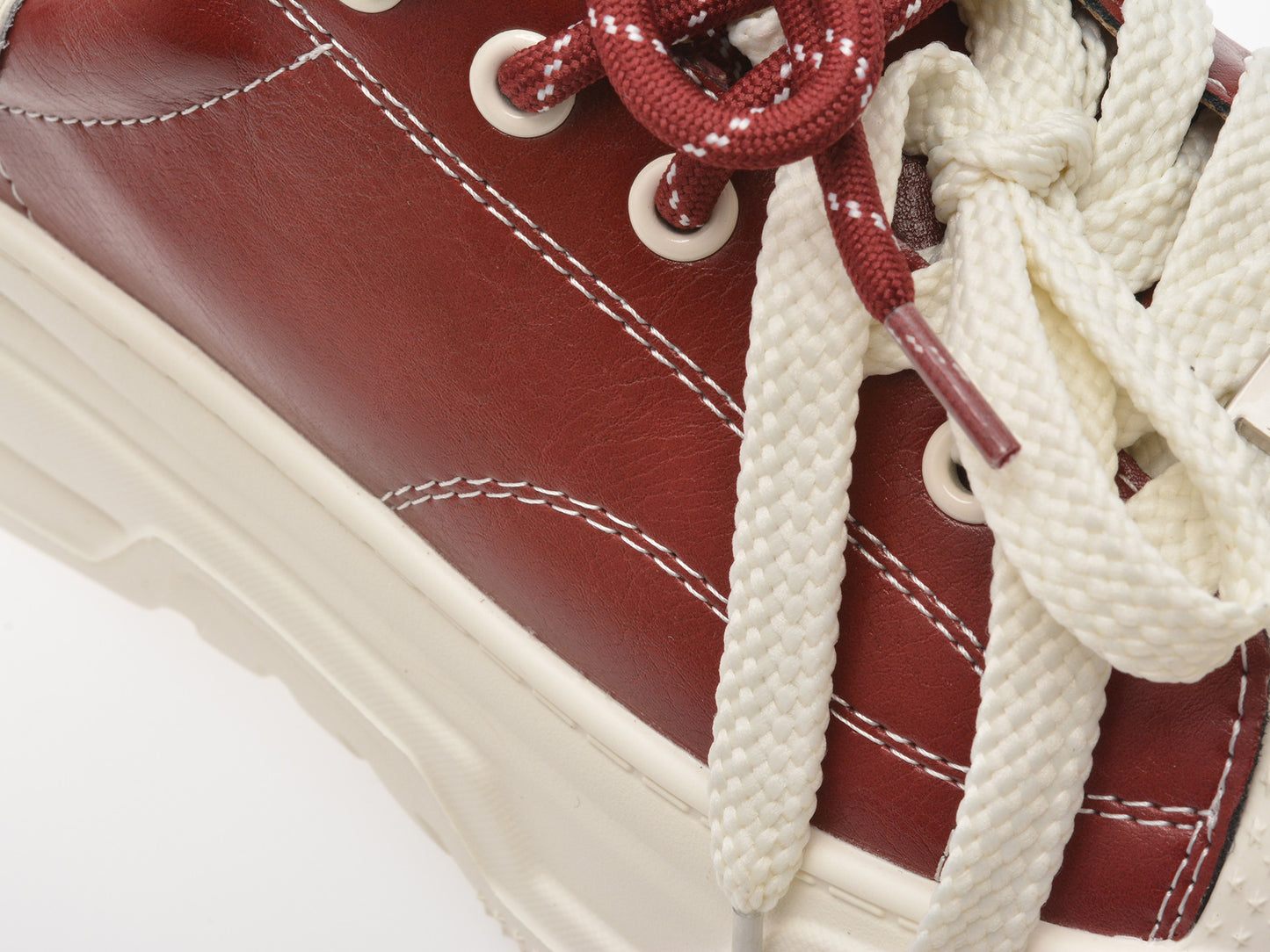Pantofi sport gryxo rosii, 10151, din piele naturala