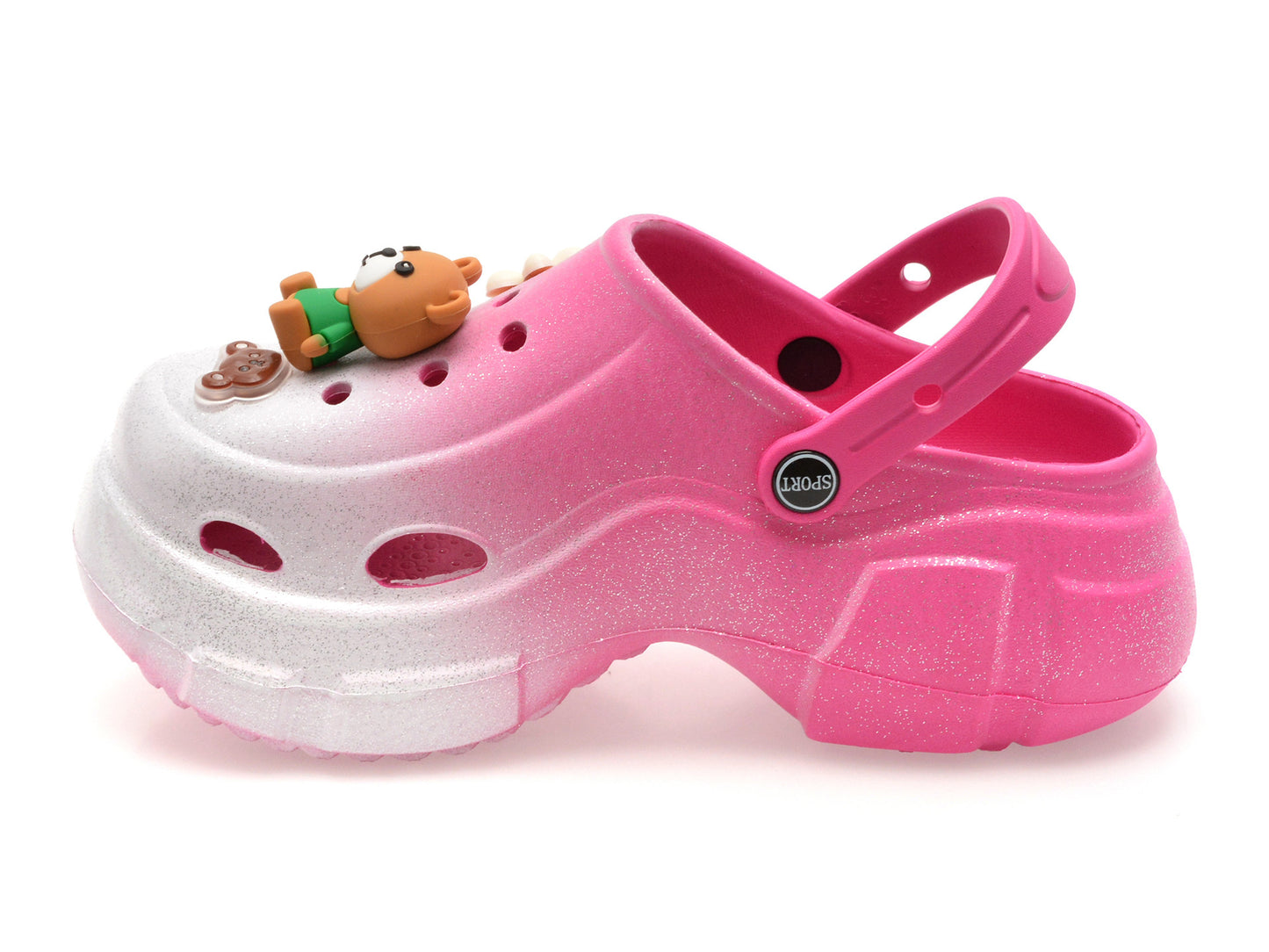 Papuci gryxo fucsia, 6013, din pvc