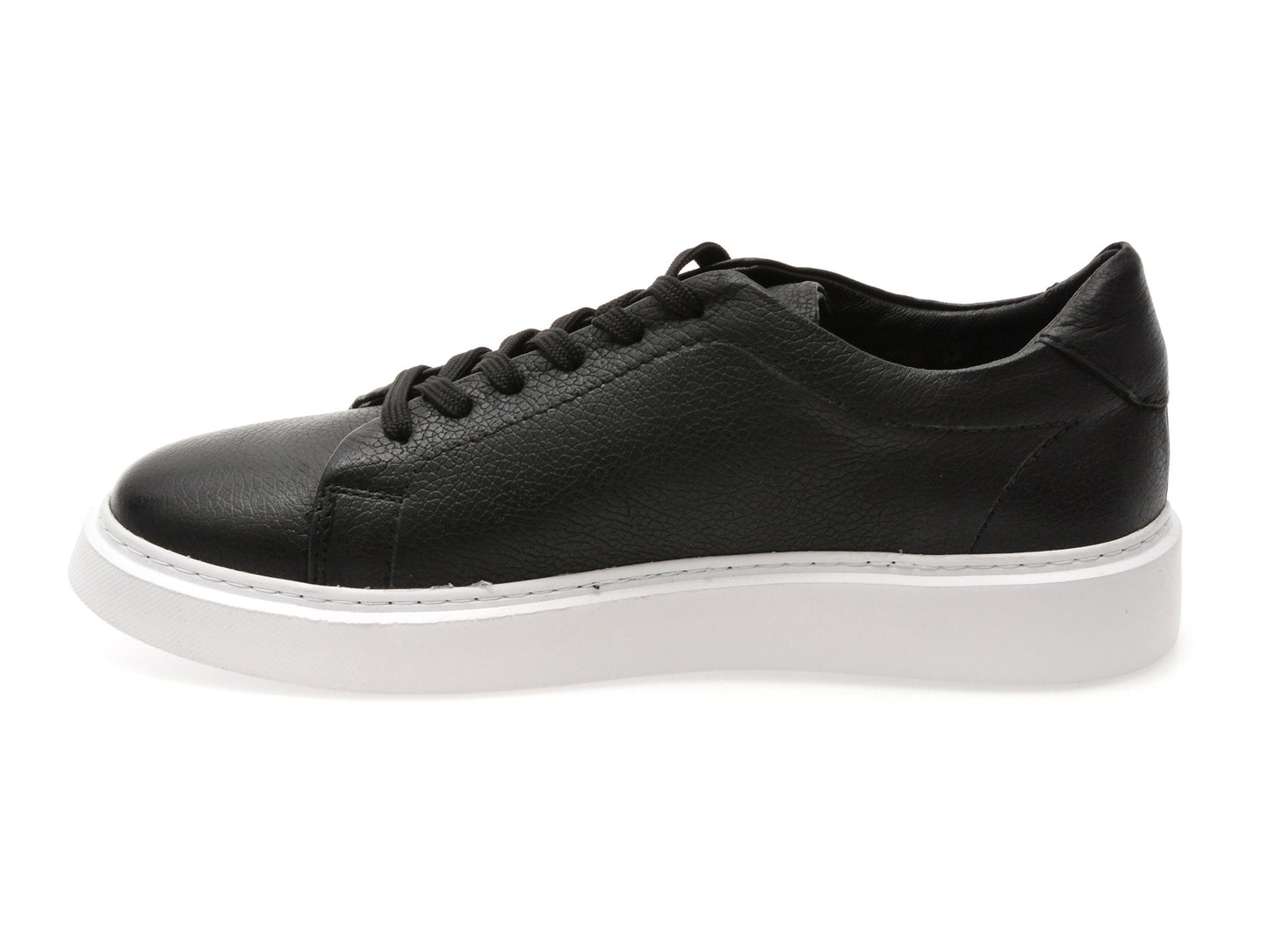 Pantofi sport gryxo albi, M7162, din piele naturala