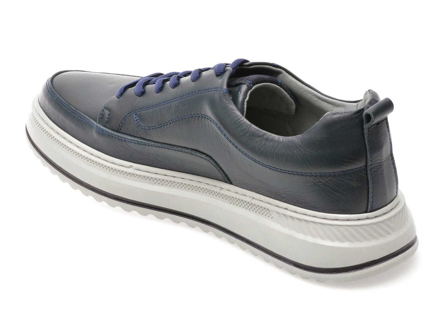 Pantofi sport gryxo negri, BS4150, din piele naturala